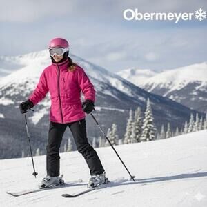 Obermeyer Women’s Pink Winter Jacket Sz. 8